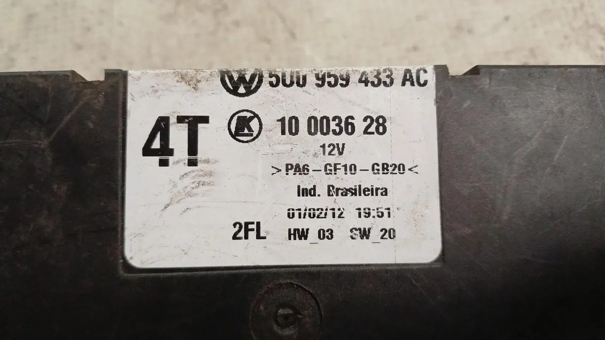 Modulo Confort Volkswagen Gol G5 08 09 10 11 12 - Imagem 2