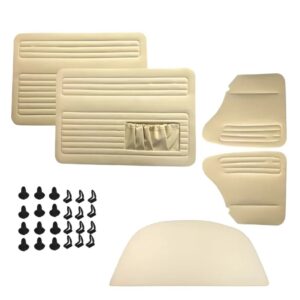 Paneles de puerta para VW Fusca 63-77 (5 piezas, con bolsa), color beige