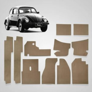 Tapicería interior para VW Fusca, alfombrillas de moqueta , kit de 11 piezas.