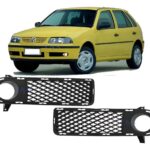 Par molduras con soporte  de caminero Gol G3 Fase 1