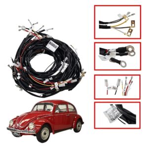 Chicote Eléctrico Completo Fusca 1300 P / Alternador/gerador