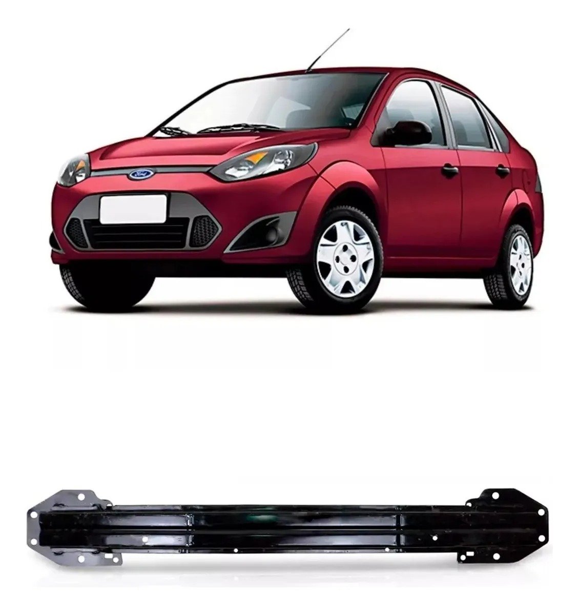 Alma Paragolpes delantero Fiesta 2010 11 2012 2013