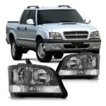 par farol chevrolet s10 -brazer -pitbull 2009 2010 2011