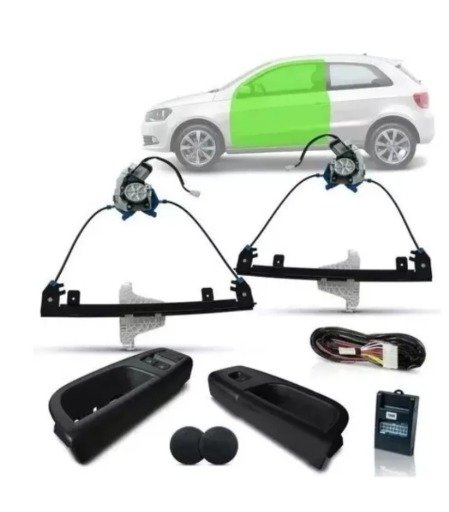 Kit Elevalunas Electrico Gol G5 2008 2009 2010 Delantero 4 Puertas